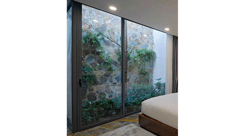 HỆ CỬA LÙA 1 RAY